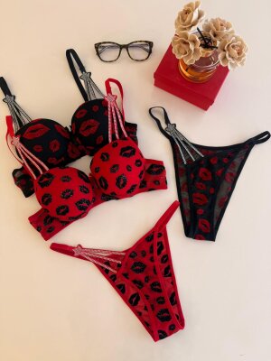 Kiss 2’li Destekli Sütyen & Külot Takımı 7105 - ÇeyizeDairHerşey