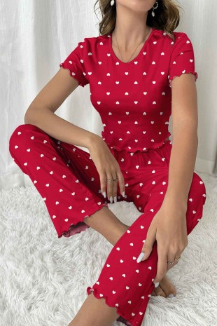 Lilyana Süpersoft Pijama Takım Lovely 6430 - ÇeyizeDairHerşey (1)