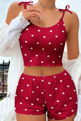 Lilyana Süpersoft Şort Takım Lovely 6420 - ÇeyizeDairHerşey (1)