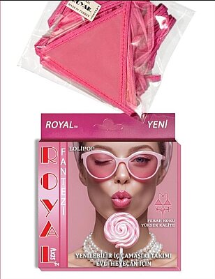 Lolipop Aromalı Yenilebilir Fantezi İç Çamaşır Takımı 7214 - ÇeyizeDairHerşey