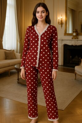 Romantic Pijama Takım 6945 - ÇeyizeDairHerşey