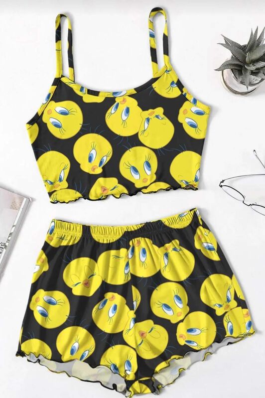 Tweety Süpersoft Şort Takım 6697 - 1