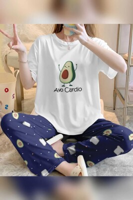 Zezeyle Avocado Kısa Kollu Pijama Takımı 6700 - Pembishomewear